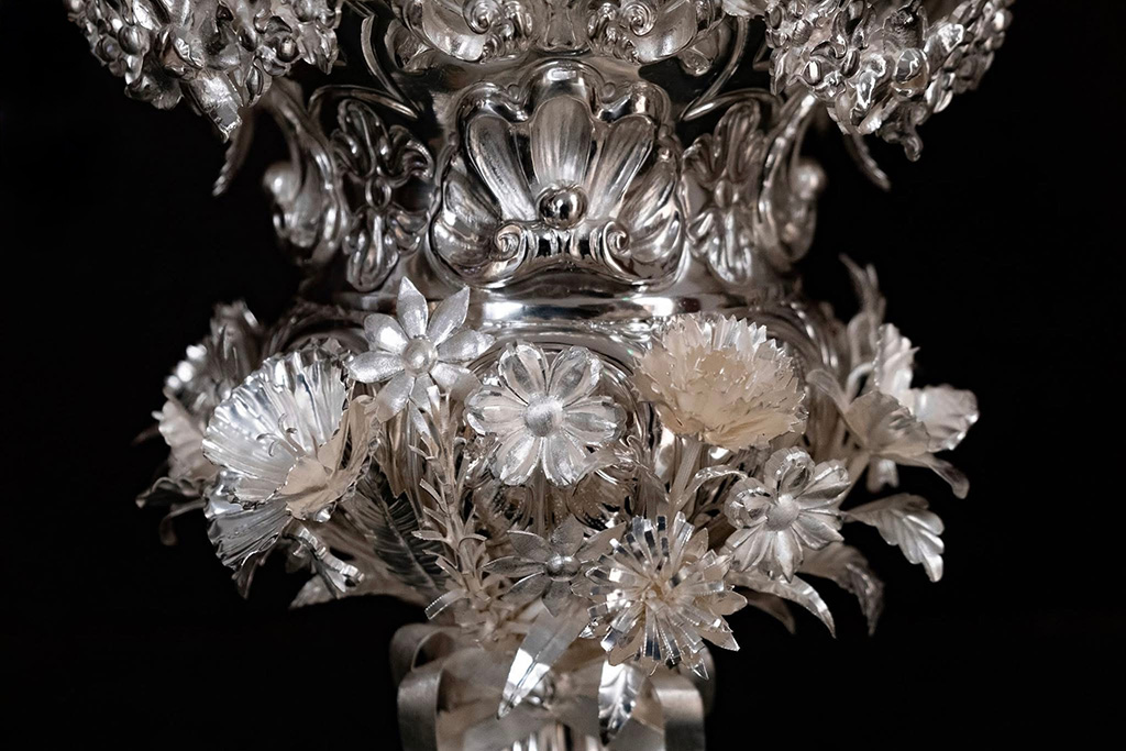 Candelero actual del paso de palio