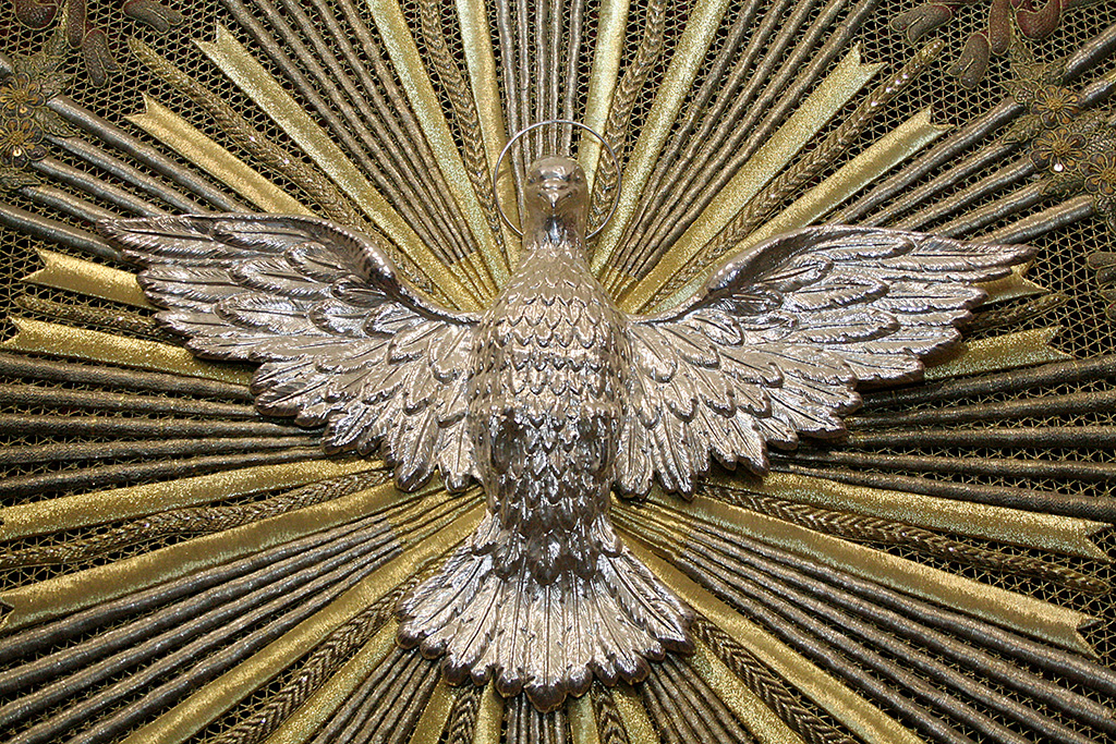 Gloria del techo de palio