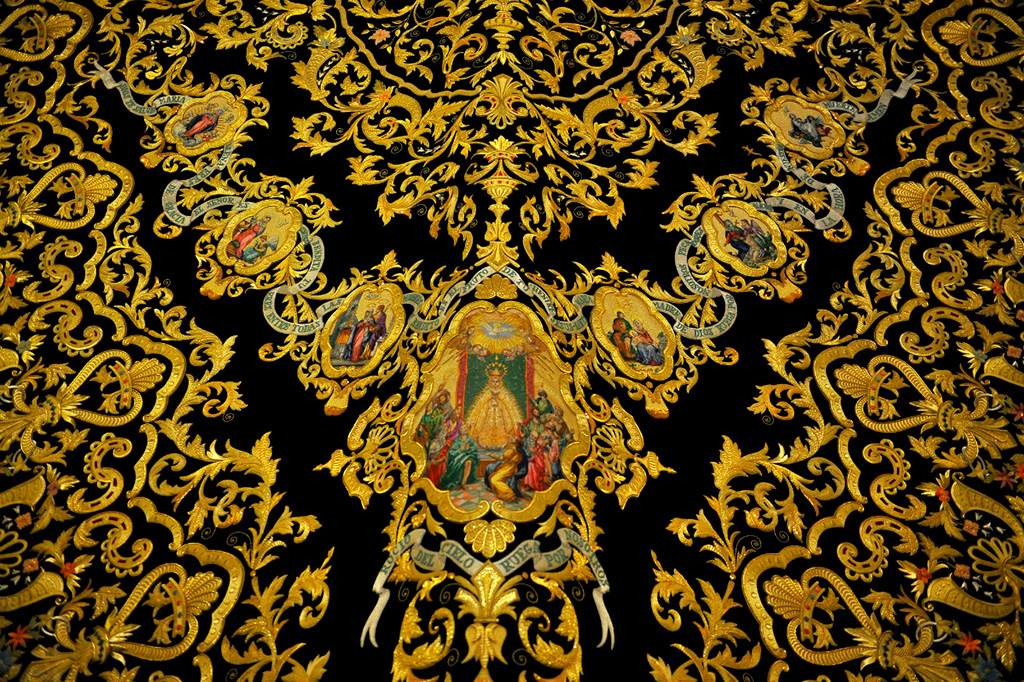 Manto de salida · Primer plano